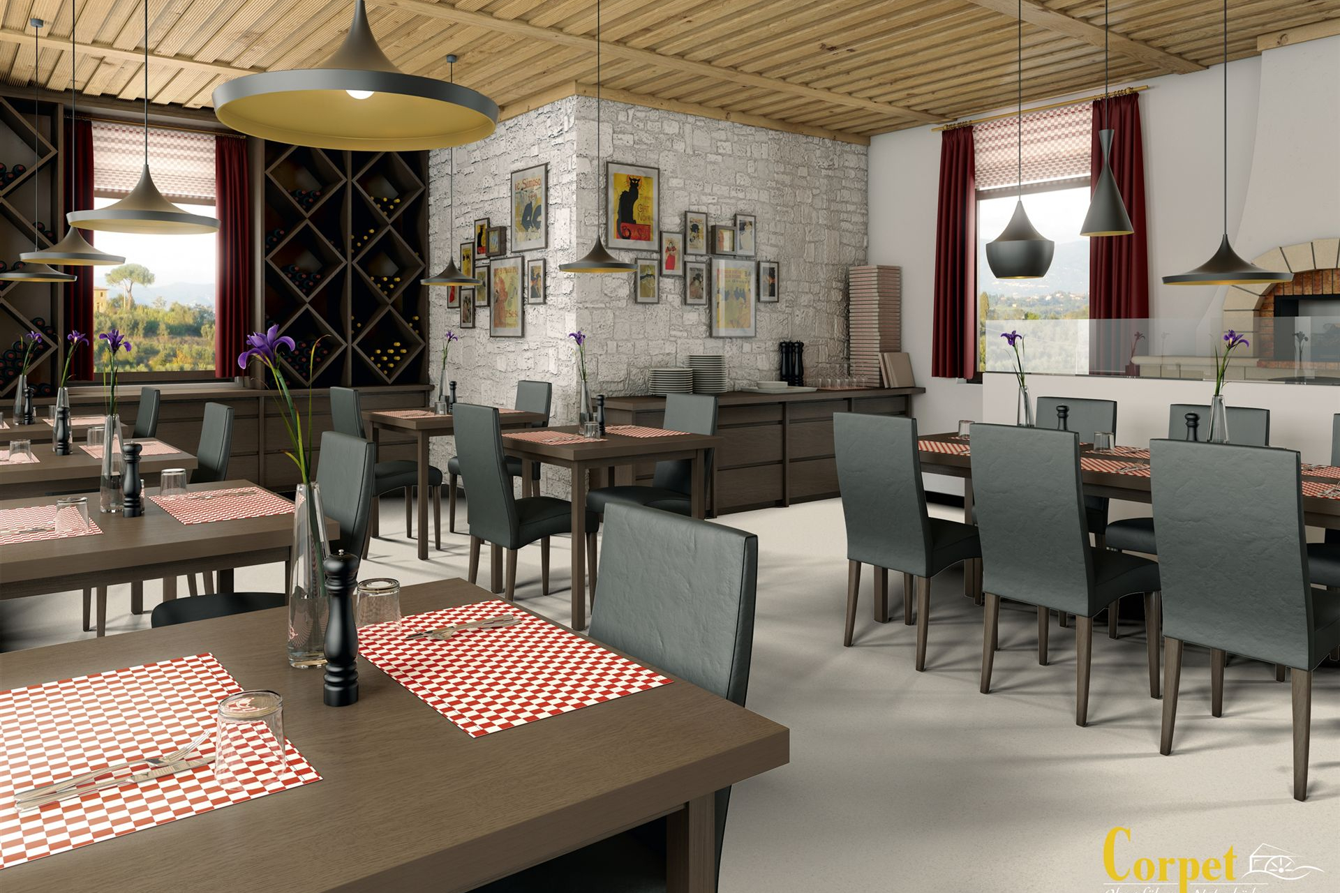 corpet_korkboden_Designcork-Bio-Silent-Coimbra-nordicweiss-ungefast-Restaurant