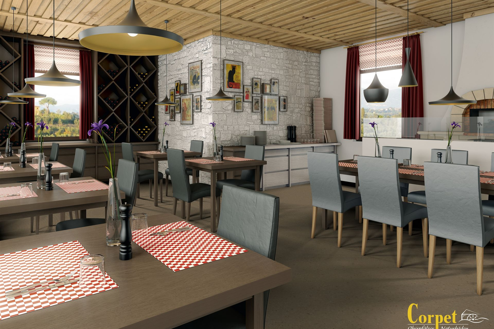 corpet_korkboden_Designcork-Bio-Silent-Faro-coffee-ungefast-Restaurant