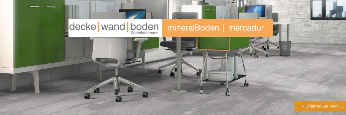 decke wand boden mineralBoden mercadur_erfahrenSiemehr