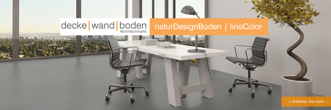 decke wand boden naturDesignBoden linoColor