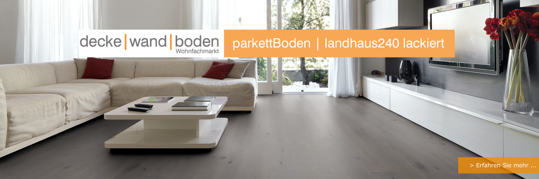 decke wand boden parkettBoden apartLine Landhausdiele 240 lackiert