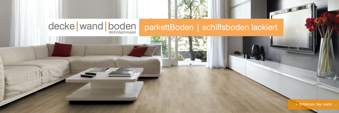 decke wand boden parkettBoden apartLine Schiffsboden lackiert